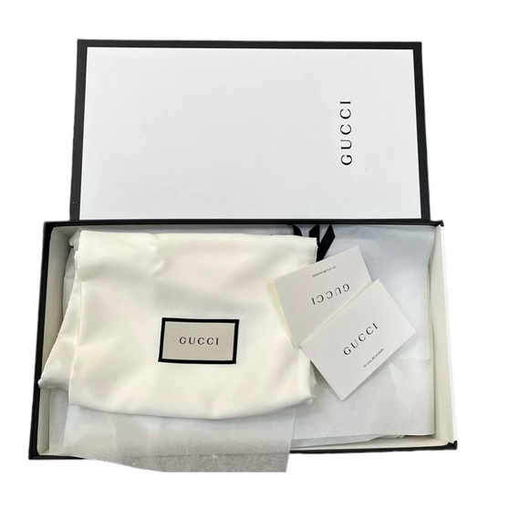 Gucci Men’s Web Logo Slide Sandals Size 13 US/12 UK - Picture 4 of 11